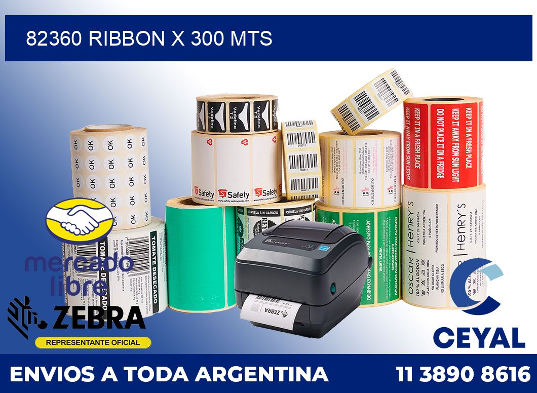82360 ribbon x 300 mts