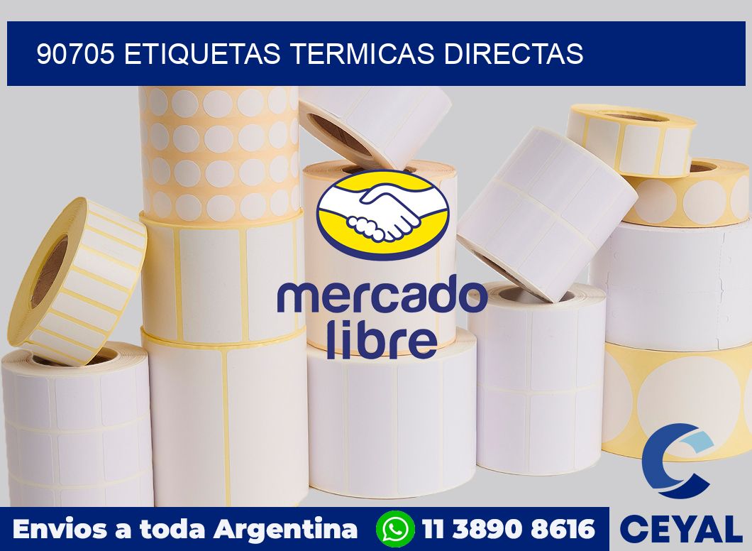 90705 Etiquetas termicas directas