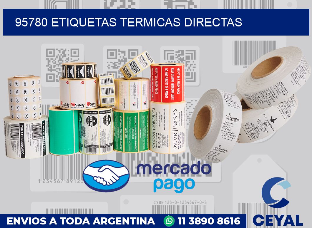 95780 Etiquetas termicas directas