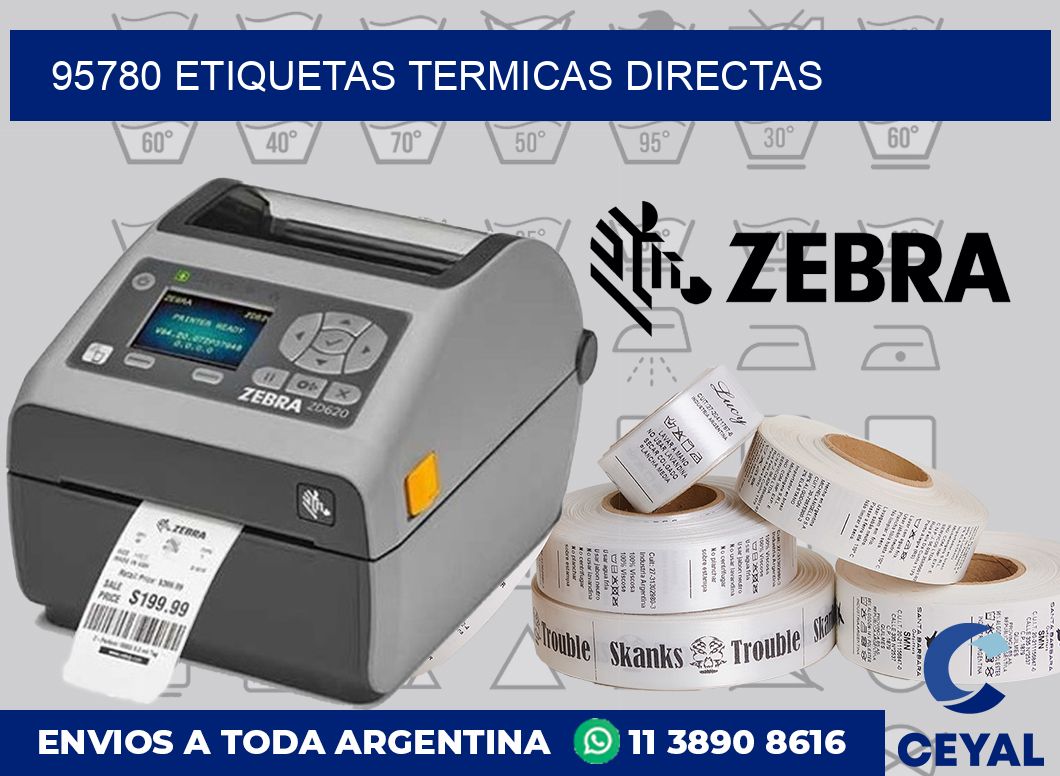 95780 Etiquetas termicas directas