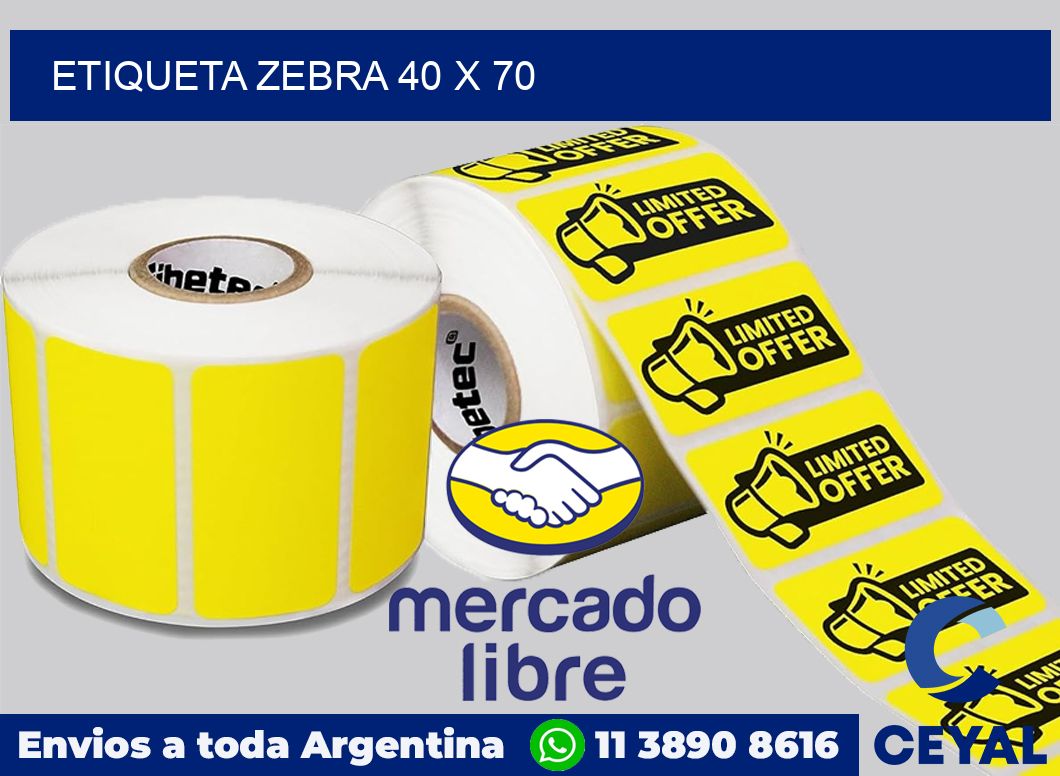 etiqueta zebra 40 x 70