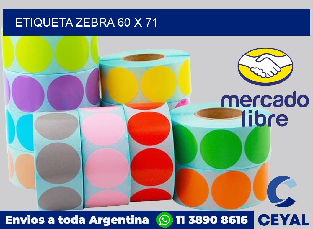 etiqueta zebra 60 x 71