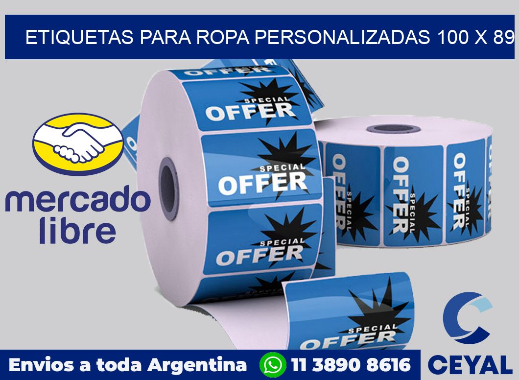 etiquetas para ropa personalizadas 100 x 89