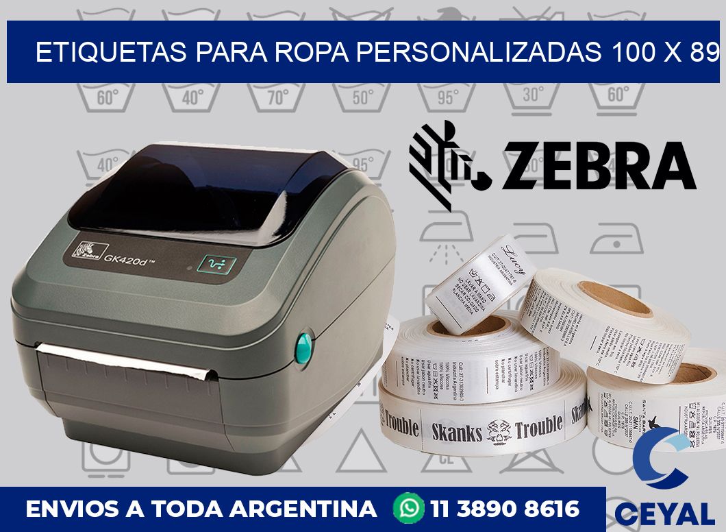 etiquetas para ropa personalizadas 100 x 89