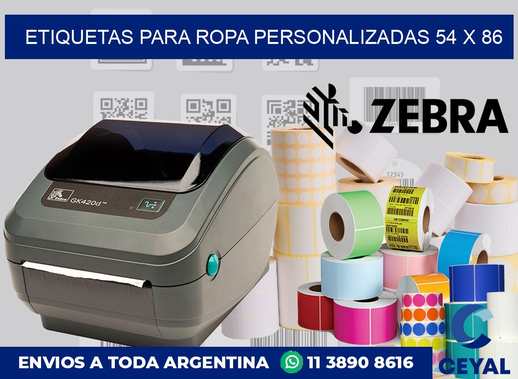 etiquetas para ropa personalizadas 54 x 86