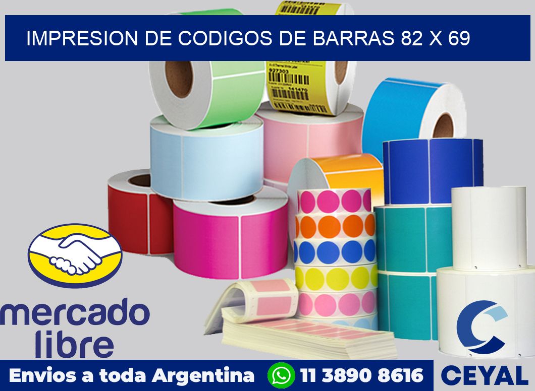 impresion de codigos de barras 82 x 69