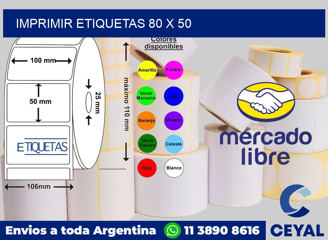 imprimir etiquetas 80 x 50