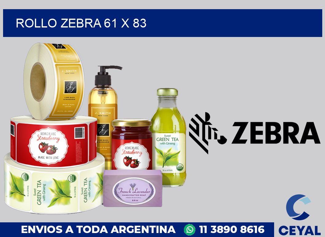 rollo zebra 61 x 83