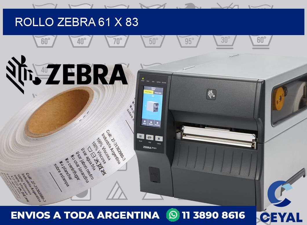 rollo zebra 61 x 83