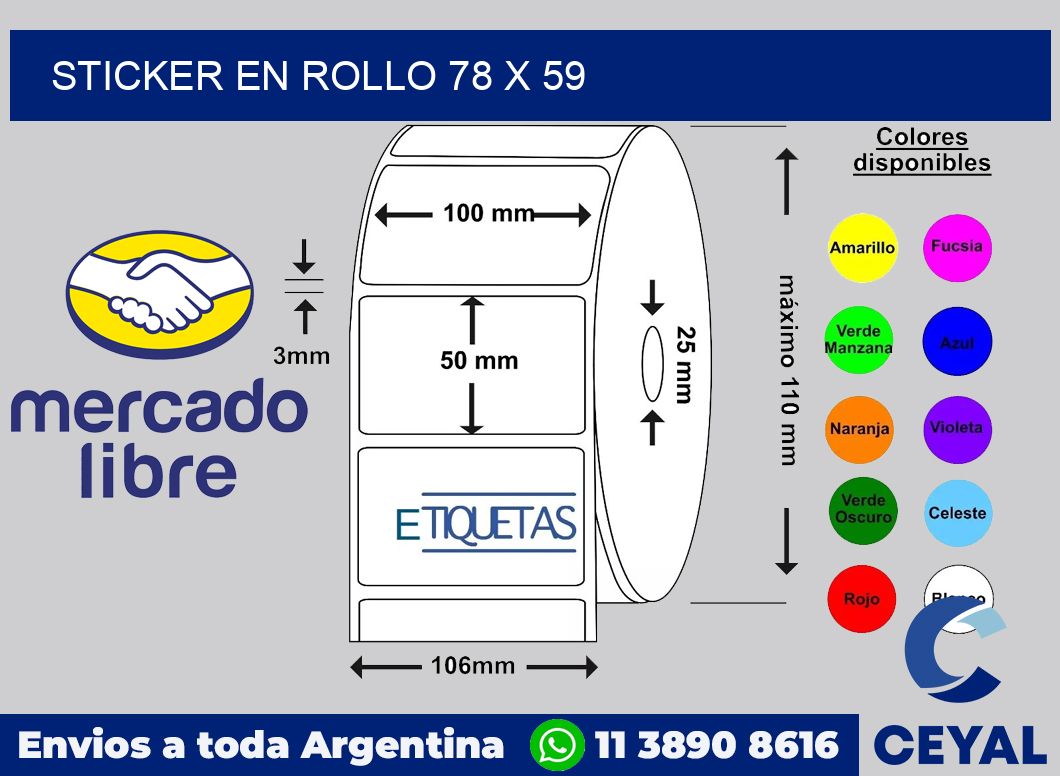 sticker en rollo 78 x 59