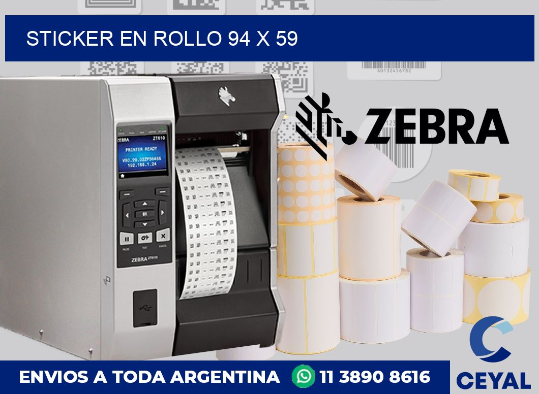 sticker en rollo 94 x 59