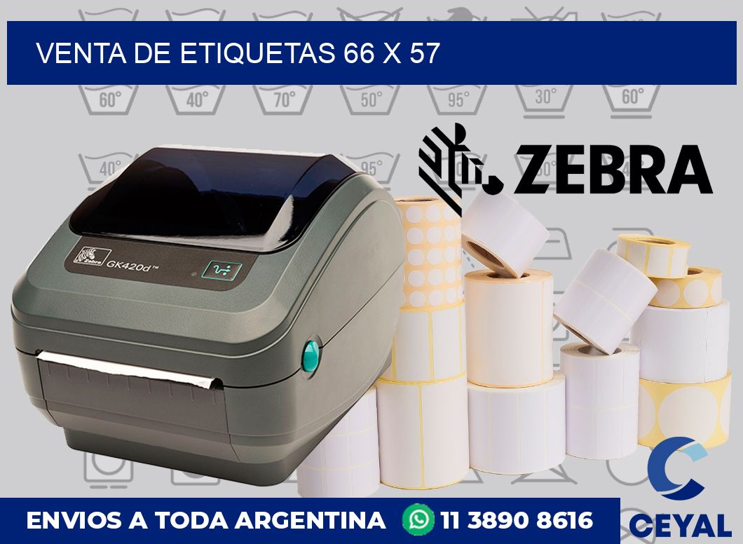 venta de etiquetas 66 x 57