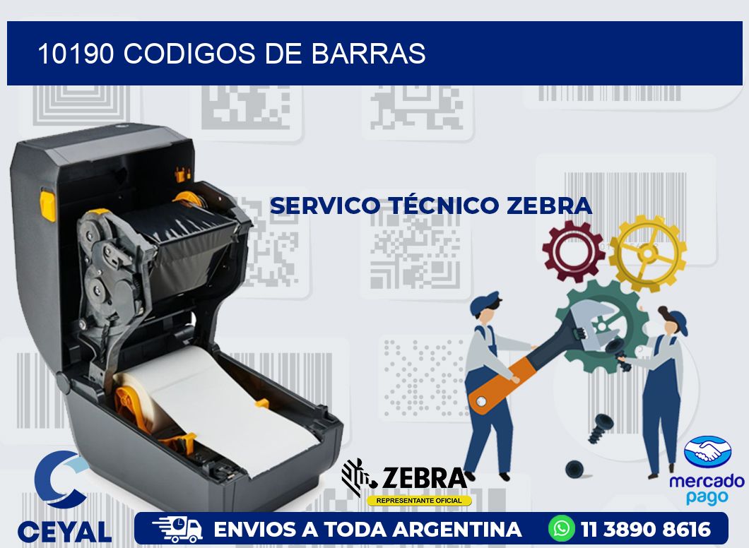 10190 CODIGOS DE BARRAS