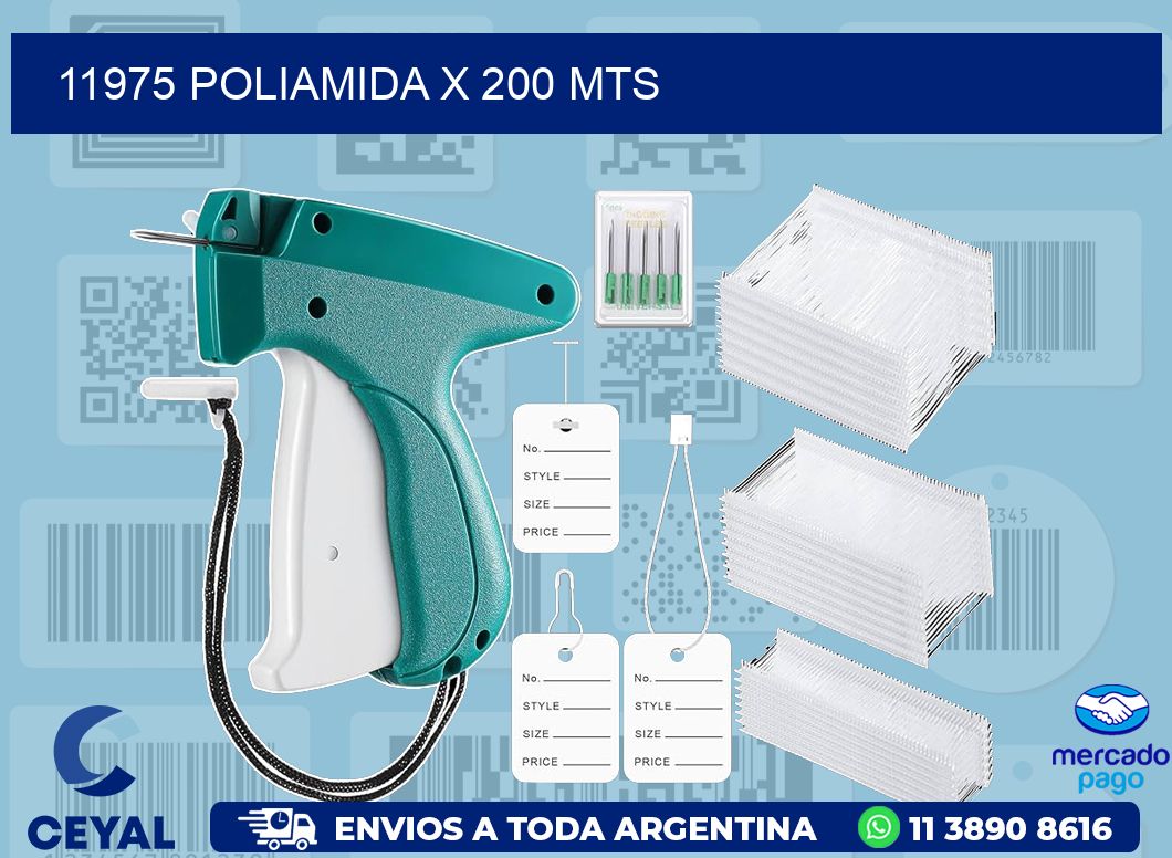 11975 POLIAMIDA X 200 MTS