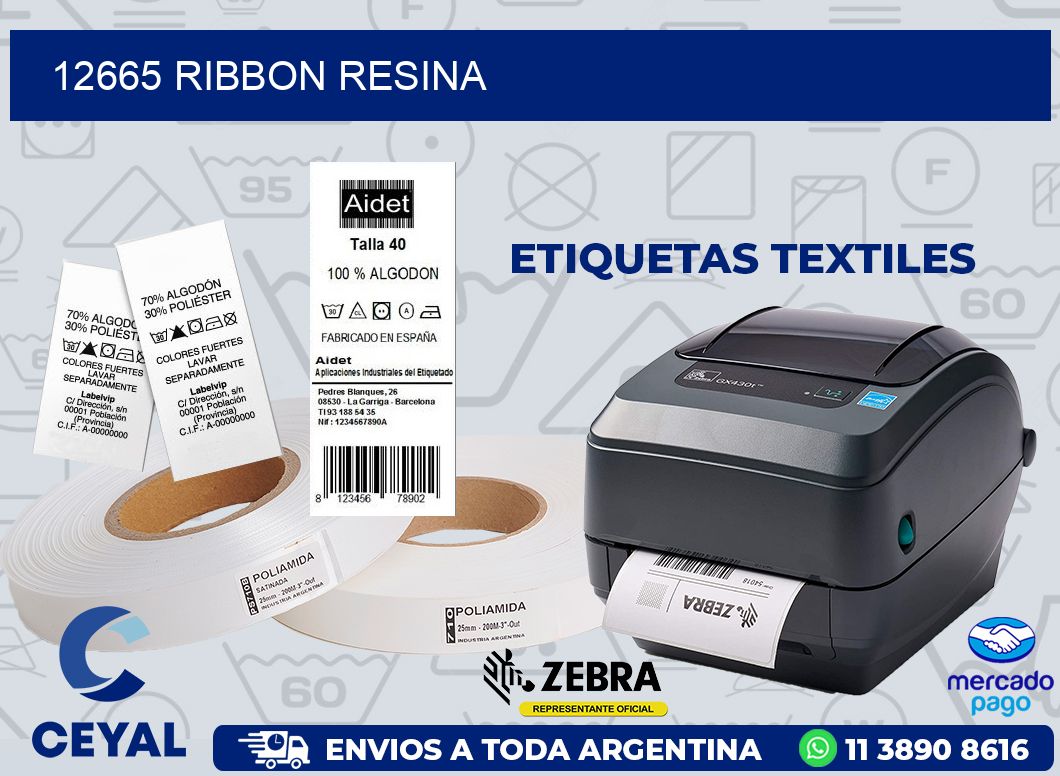 12665 RIBBON RESINA