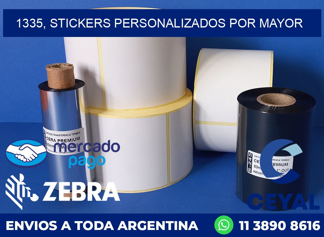 1335, stickers personalizados por mayor