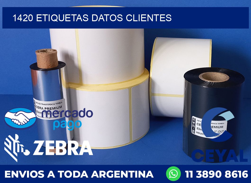 1420 ETIQUETAS DATOS CLIENTES