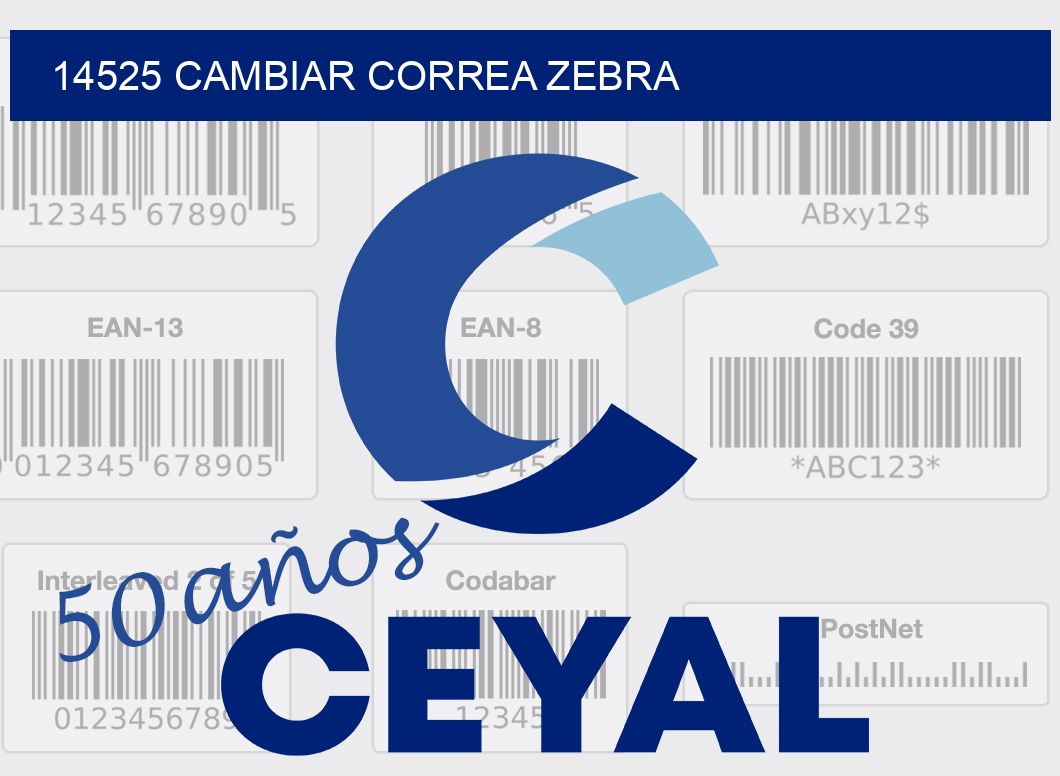 14525 CAMBIAR CORREA ZEBRA