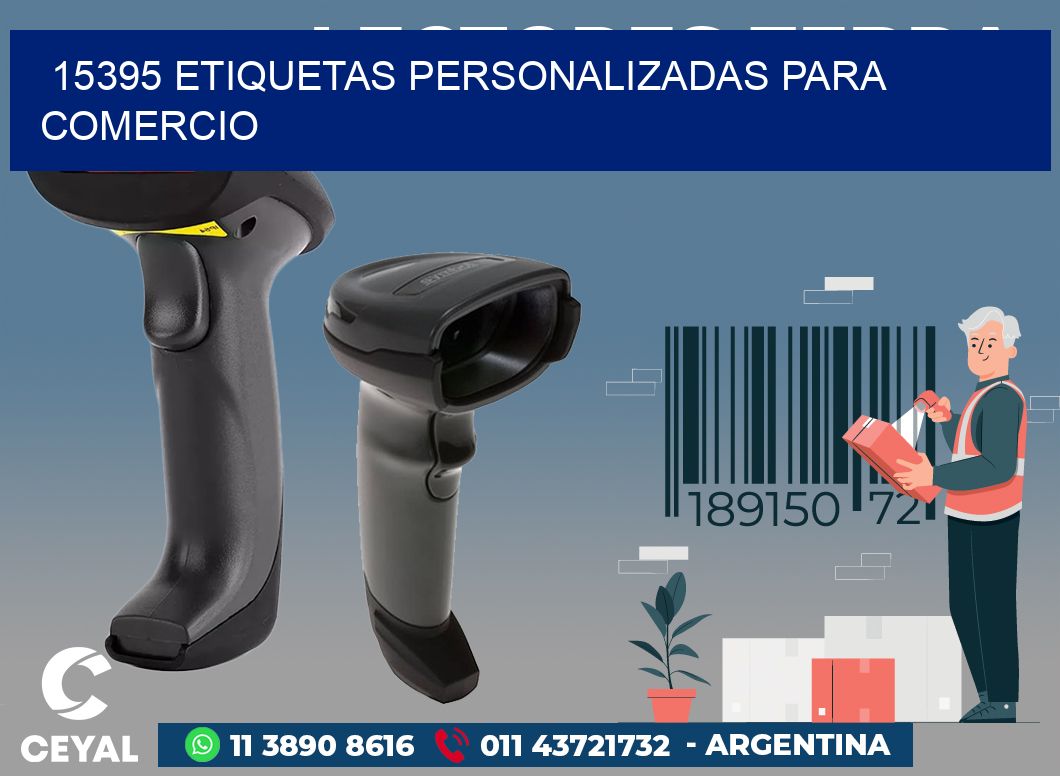 15395 ETIQUETAS PERSONALIZADAS PARA COMERCIO