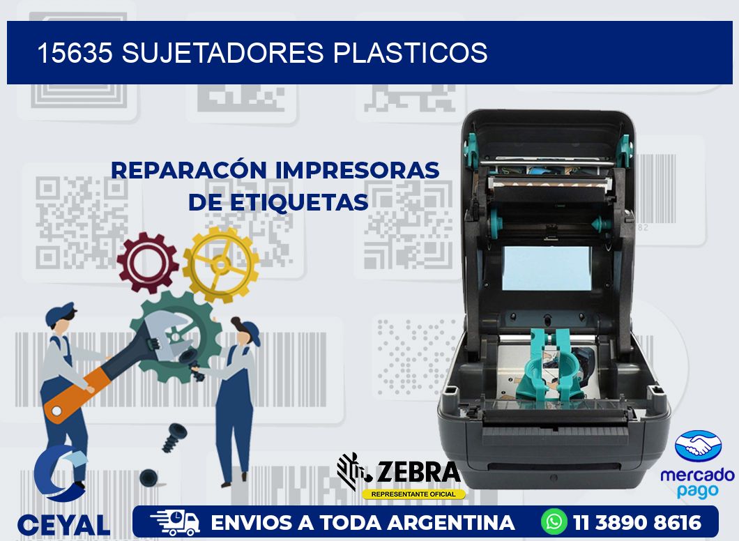 15635 SUJETADORES PLASTICOS