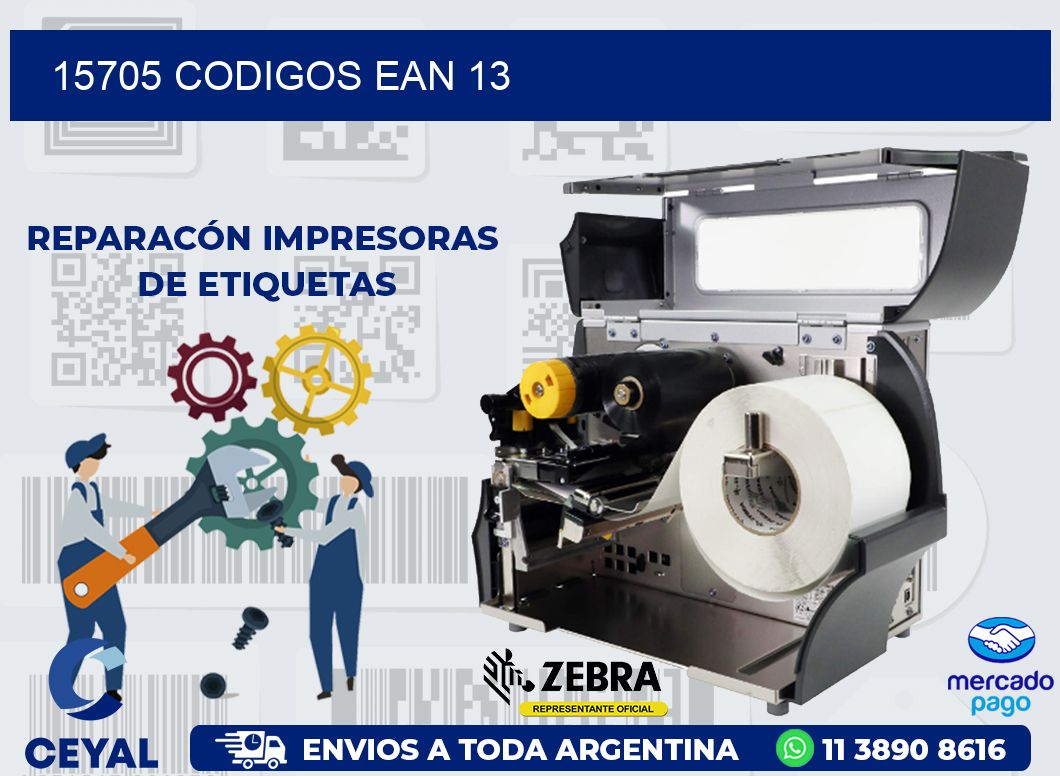 15705 CODIGOS EAN 13