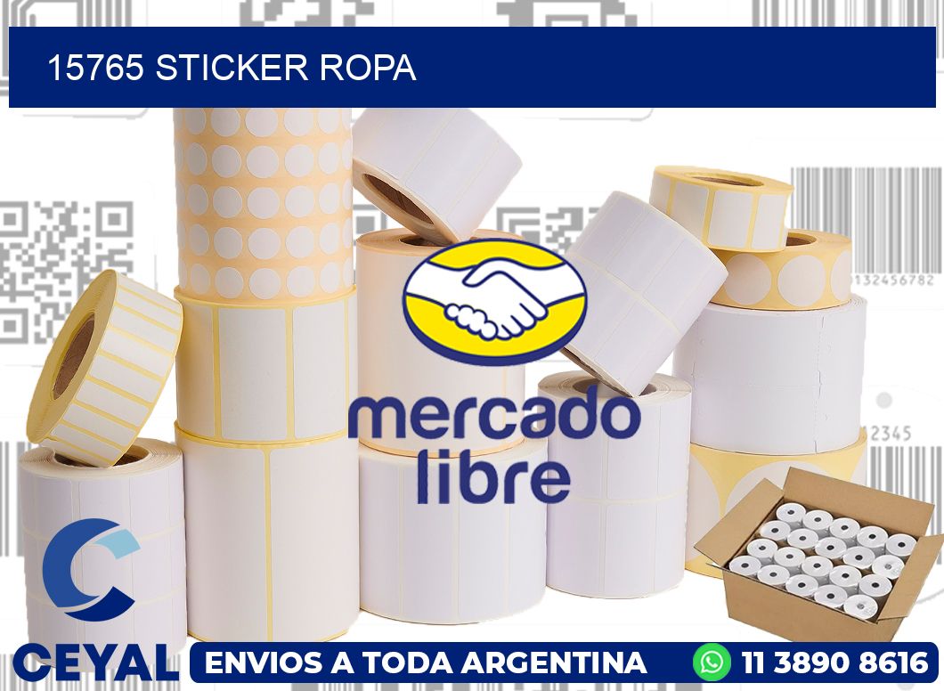 15765 STICKER ROPA