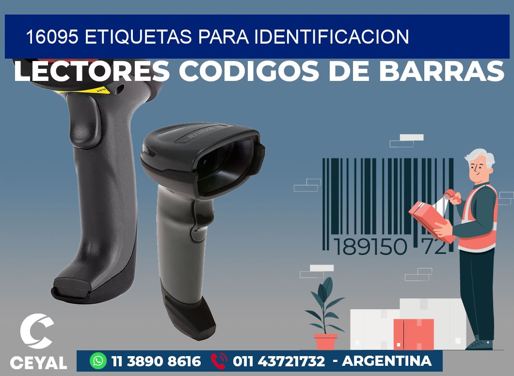 16095 ETIQUETAS PARA IDENTIFICACION
