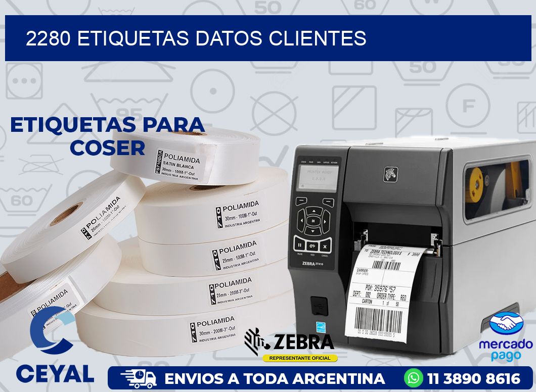 2280 ETIQUETAS DATOS CLIENTES