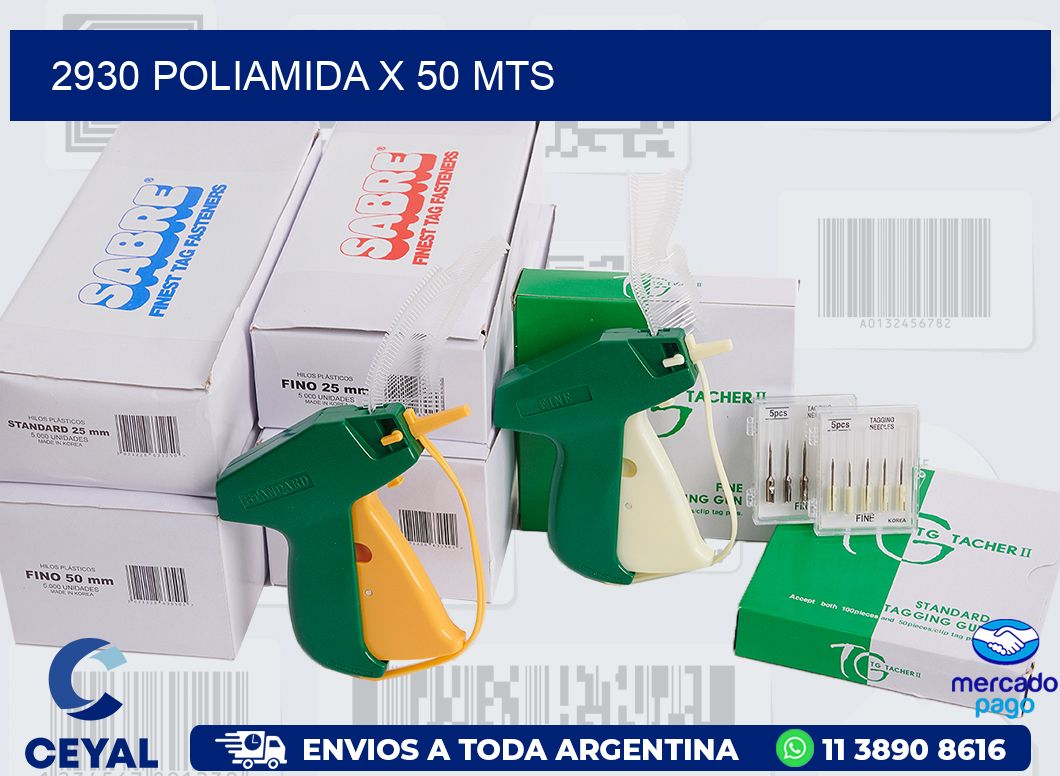 2930 POLIAMIDA X 50 MTS