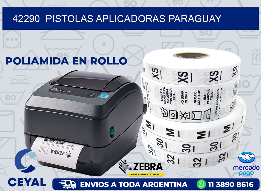 42290 PISTOLAS APLICADORAS PARAGUAY