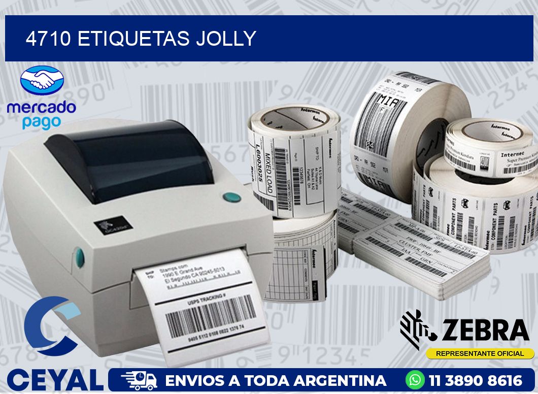 4710 ETIQUETAS JOLLY