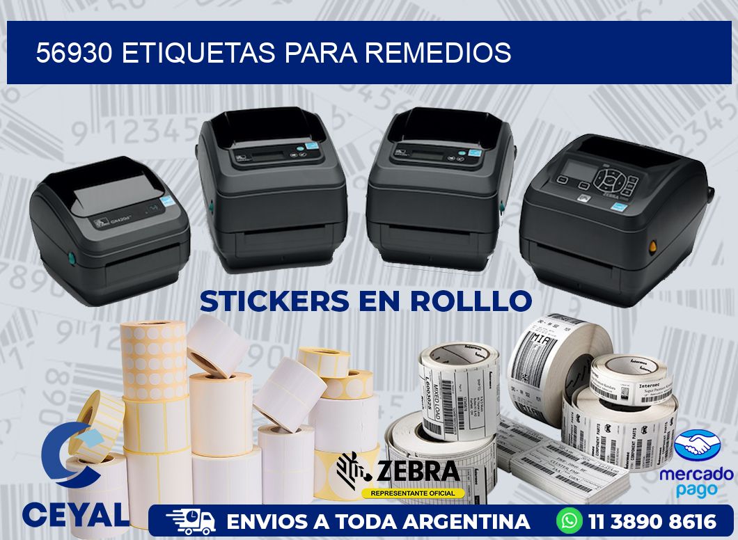 56930 ETIQUETAS PARA REMEDIOS