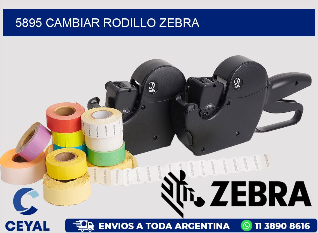 5895 CAMBIAR RODILLO ZEBRA