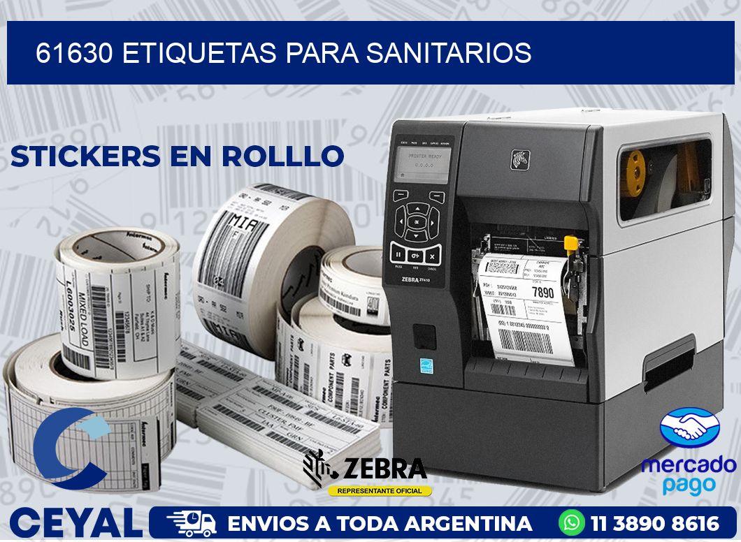 61630 ETIQUETAS PARA SANITARIOS
