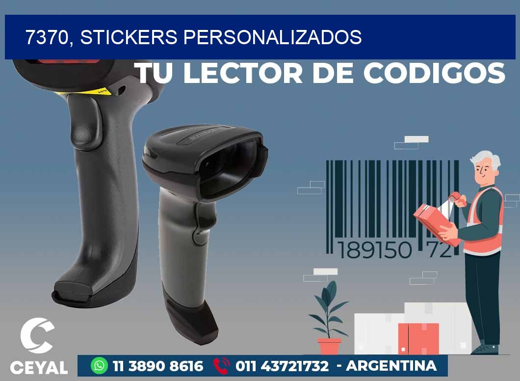 7370, stickers personalizados