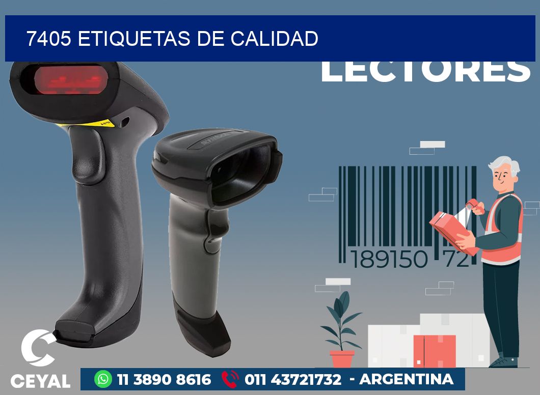 7405 ETIQUETAS DE CALIDAD