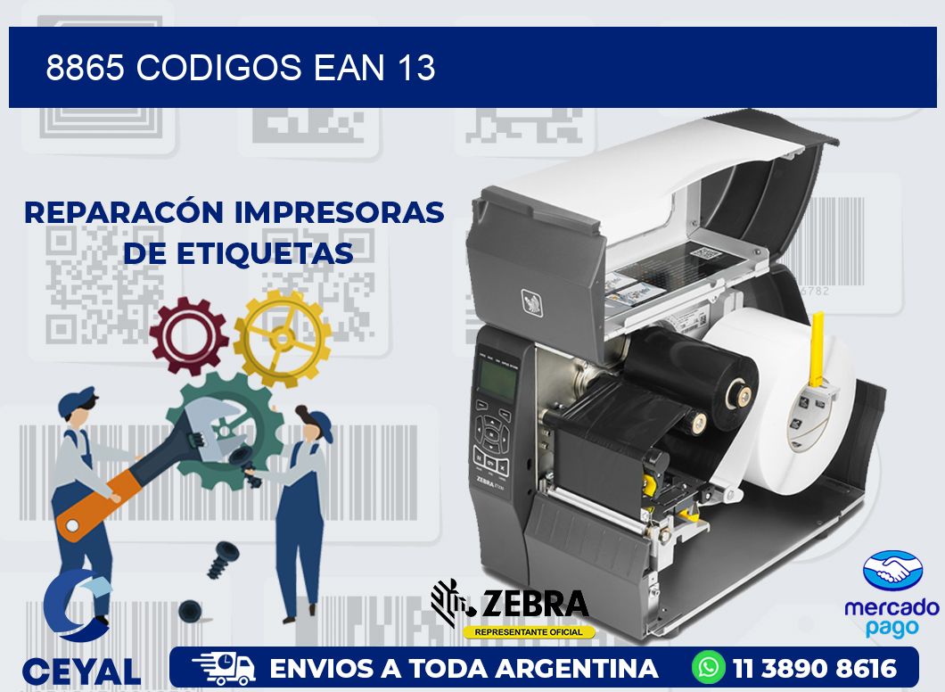 8865 CODIGOS EAN 13