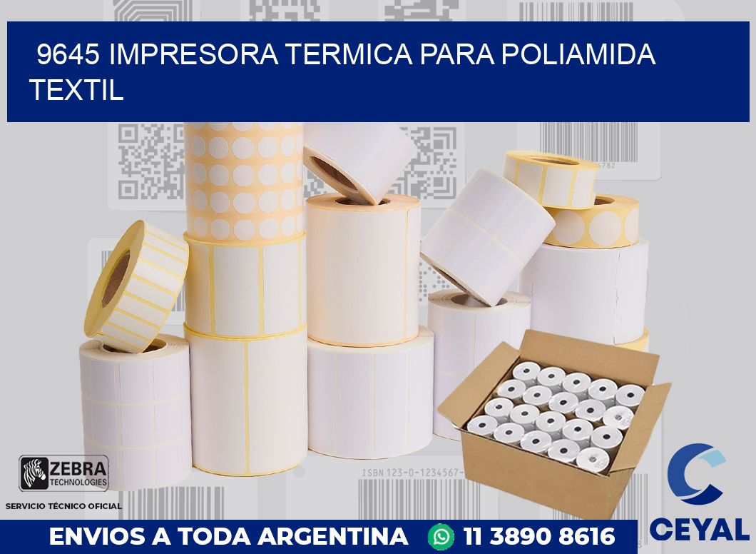 9645 IMPRESORA TERMICA PARA POLIAMIDA TEXTIL