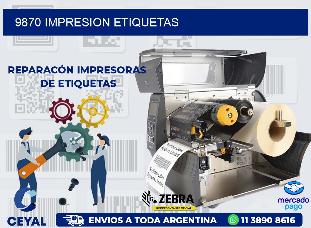 9870 IMPRESION ETIQUETAS