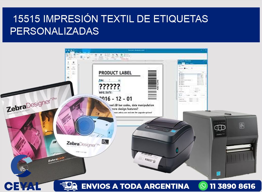 15515 IMPRESIÓN TEXTIL DE ETIQUETAS PERSONALIZADAS