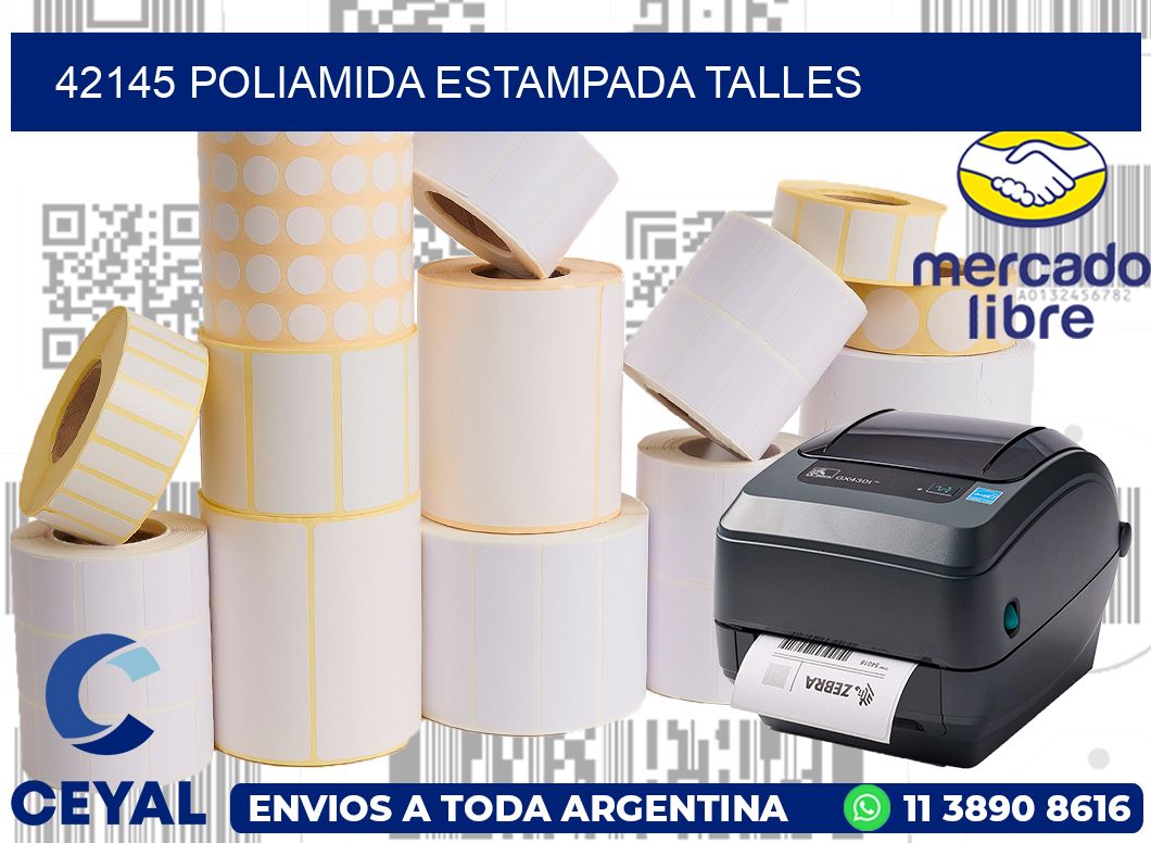 42145 POLIAMIDA ESTAMPADA TALLES