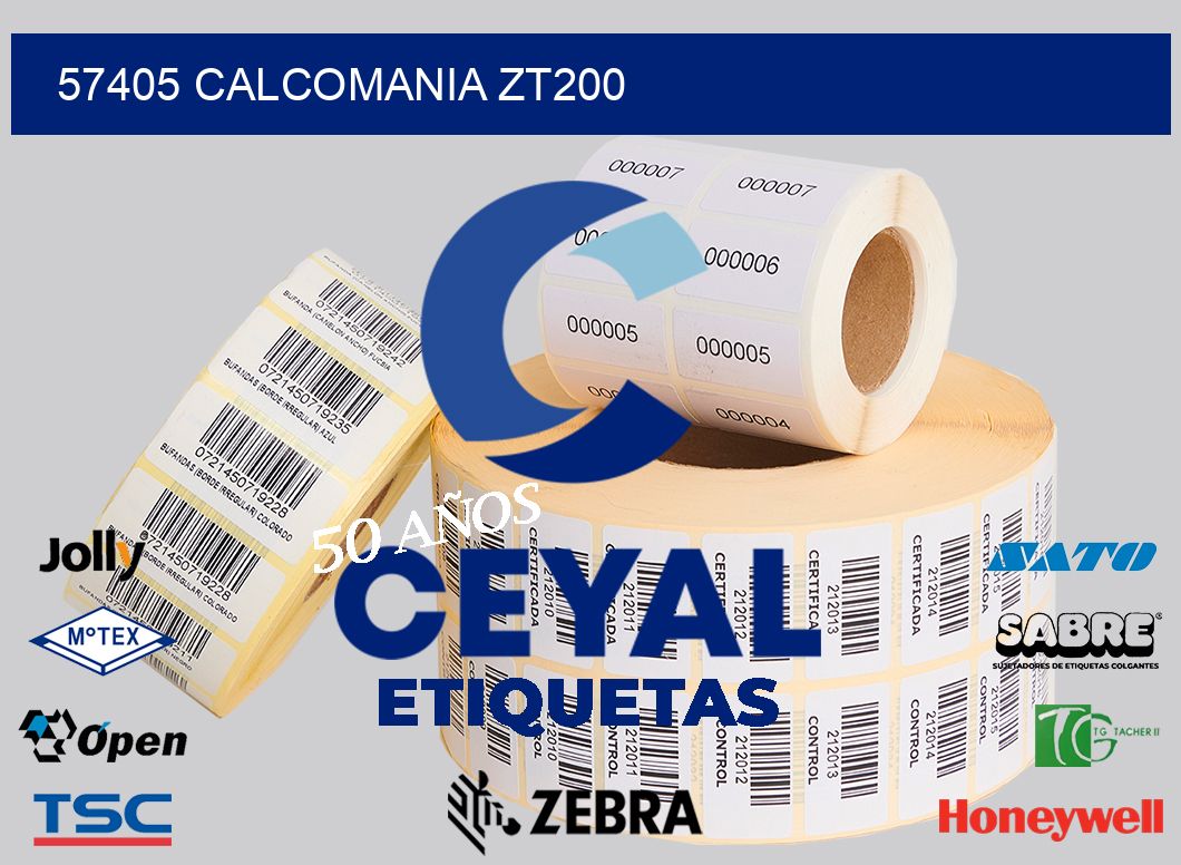 57405 CALCOMANIA ZT200