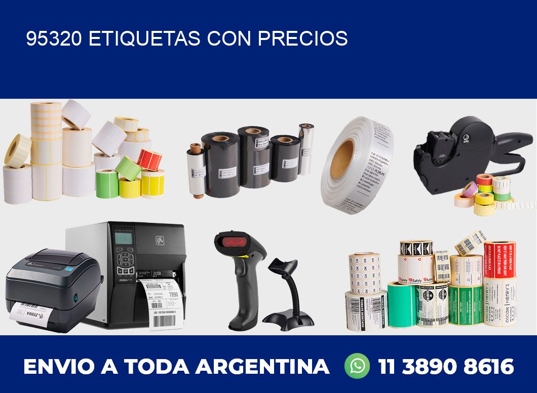 95320 ETIQUETAS CON PRECIOS