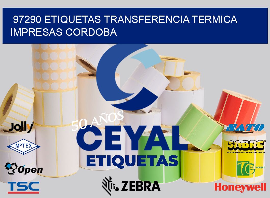 97290 ETIQUETAS TRANSFERENCIA TERMICA IMPRESAS CORDOBA