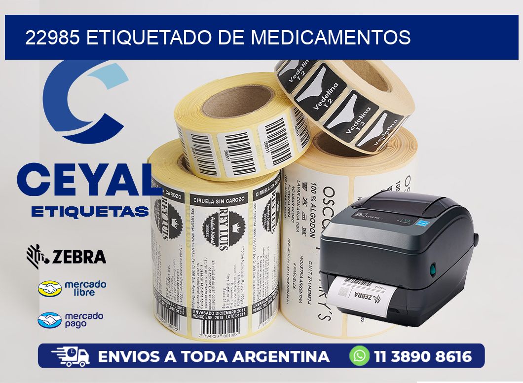22985 etiquetado de medicamentos