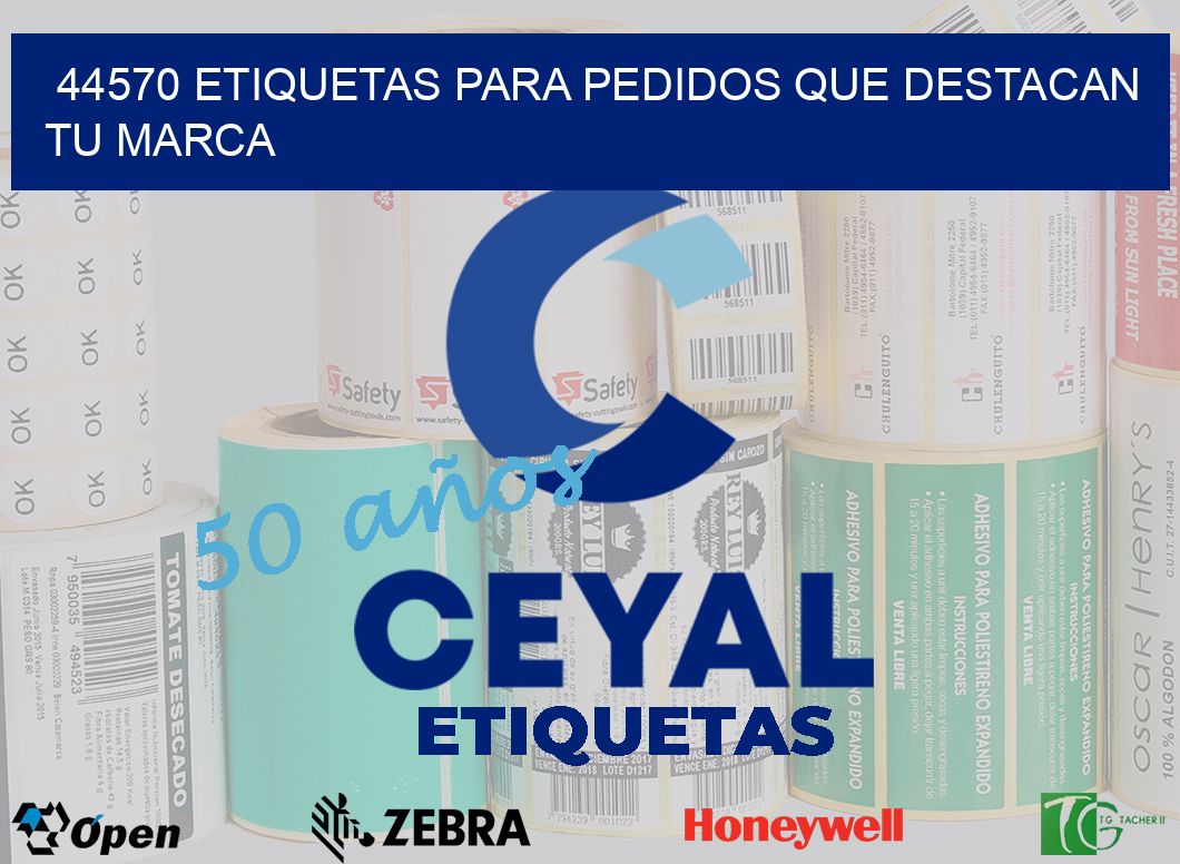 44570 ETIQUETAS PARA PEDIDOS QUE DESTACAN TU MARCA