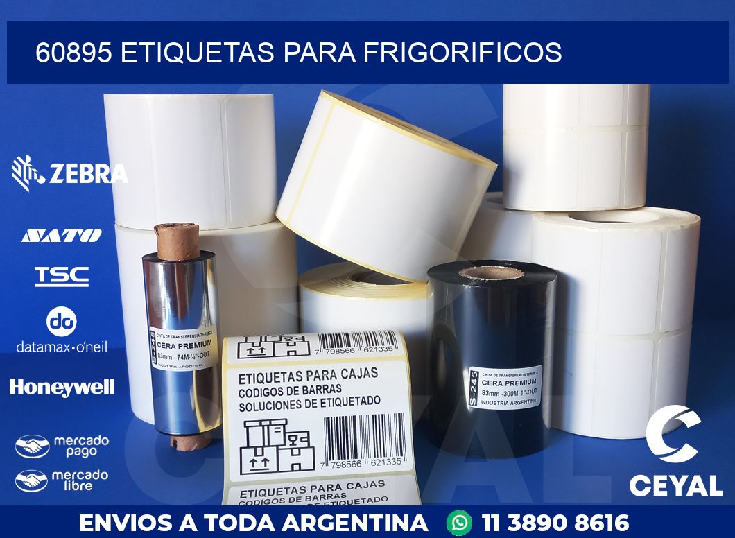 60895 ETIQUETAS PARA FRIGORIFICOS