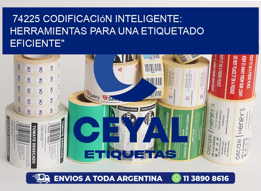 74225 Codificación Inteligente: Herramientas para una Etiquetado Eficiente