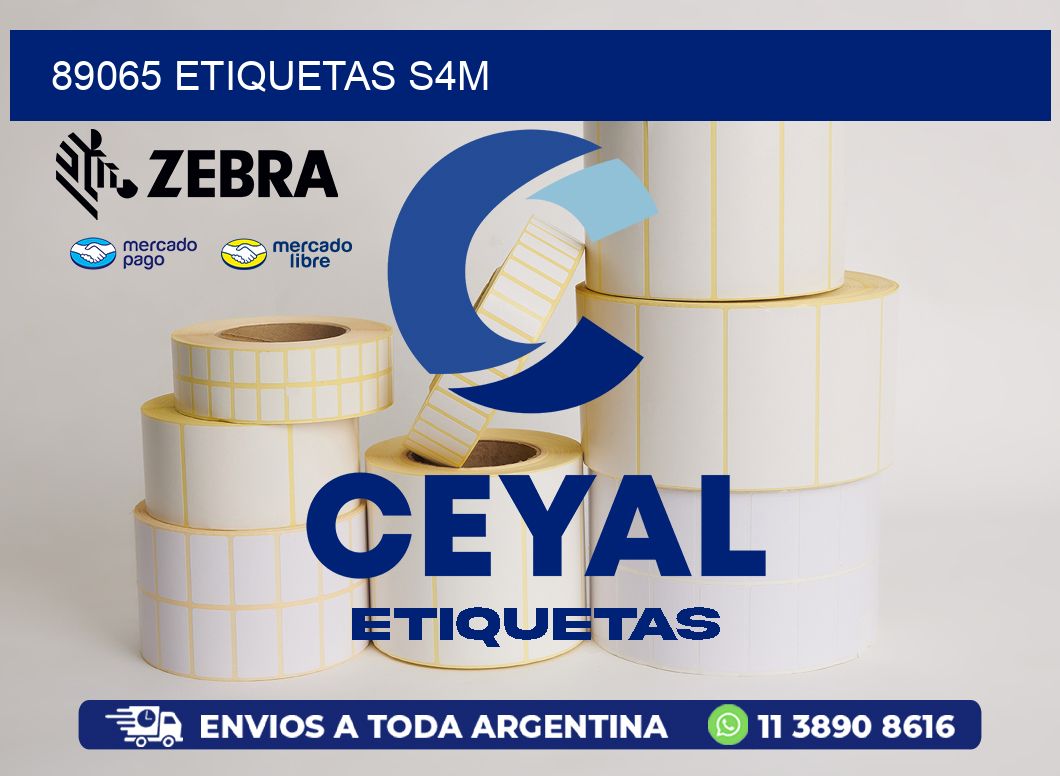 89065 ETIQUETAS S4M