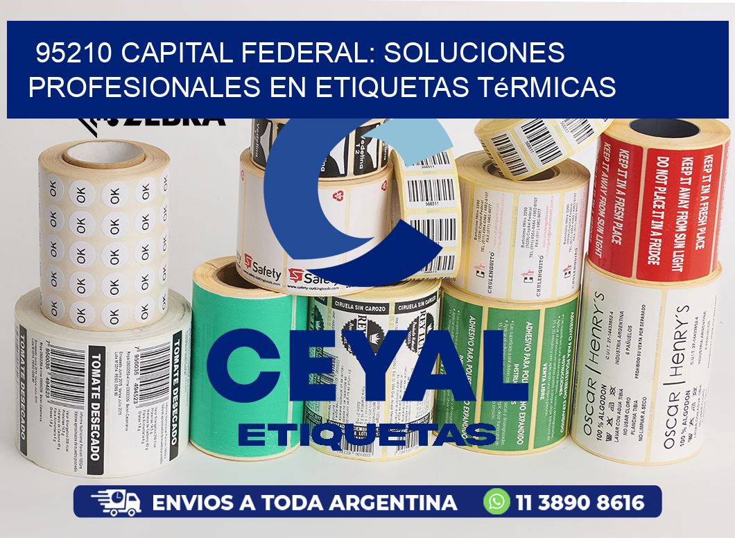 95210 Capital Federal: Soluciones Profesionales en Etiquetas Térmicas